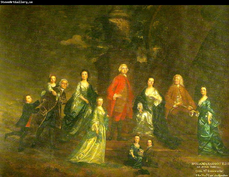 Sir Joshua Reynolds the eliot family